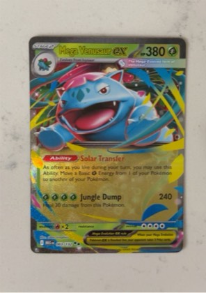 Mega Venusaur EX, graded 9.0