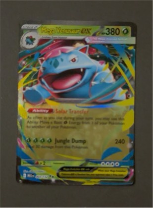 Mega Venusaur ex, graded 7.0