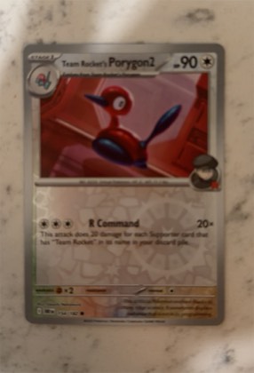 Team Rocket's Porygon2, graded 9.0