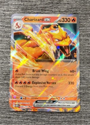 Charizard ex graded 9.5