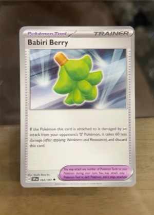 Babiri Berry, graded 7.3