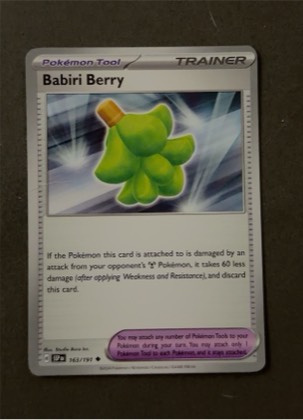 Babiri Berry, graded 4.5