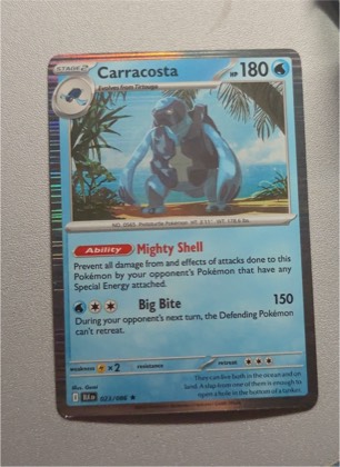 Carracosta, graded 7.5
