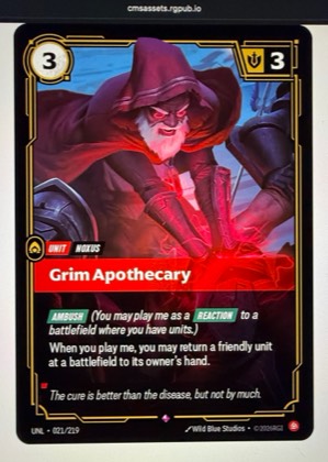 Grim Apothecary, graded 9.0