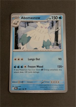 Abomasnow graded 9