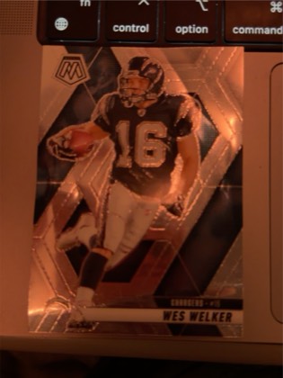 Wes Welker, graded 2.0