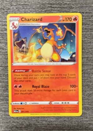 Charizard, graded 9.5