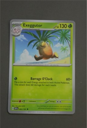 Exeggutor, graded 7.5