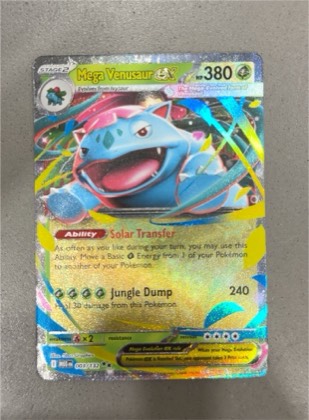 Mega Venusaur EX, graded 7.0
