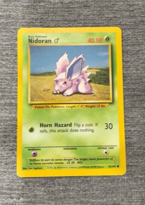 Nidoran M, graded 7.0