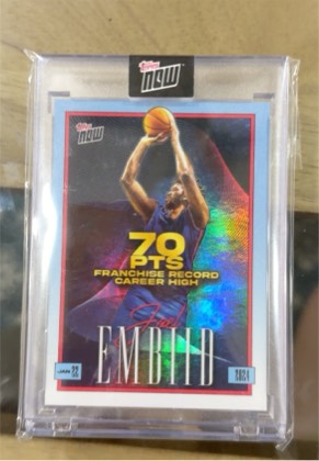 Joel Embiid graded 9