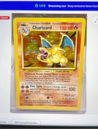 Charizard, graded 5.0