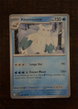 Abomasnow, graded 3.0