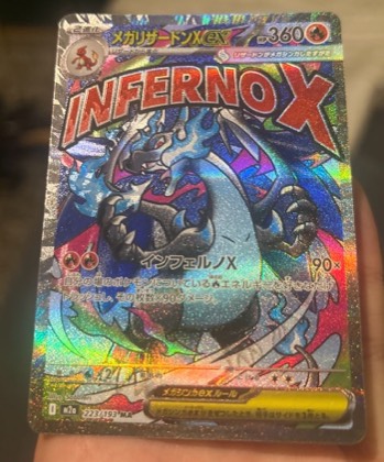 Mega Charizard X, graded 9.0