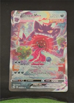 Gengar VMAX (Alternate Art Secret), graded 8.5