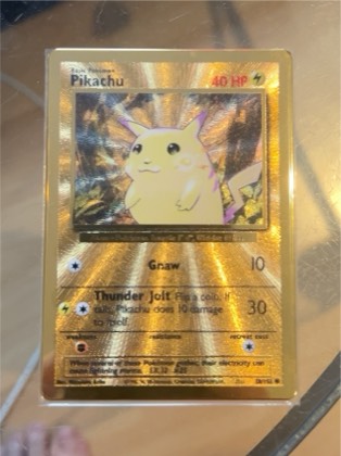 Pikachu graded 9