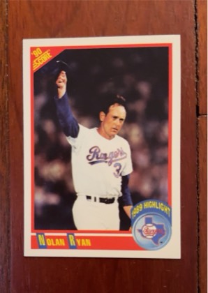 Nolan Ryan, graded 9.5