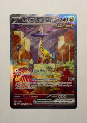 Raging Bolt ex, graded 8.5