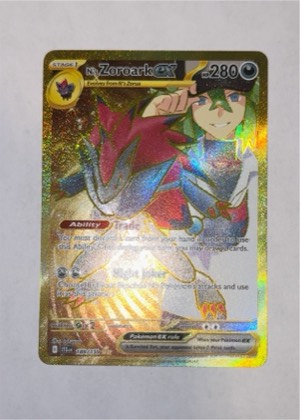 N's Zoroark ex, graded 9.5