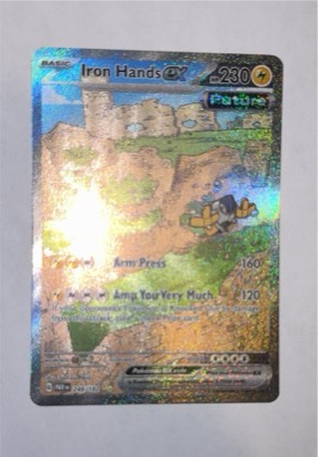 Iron Hands ex, graded 10.0