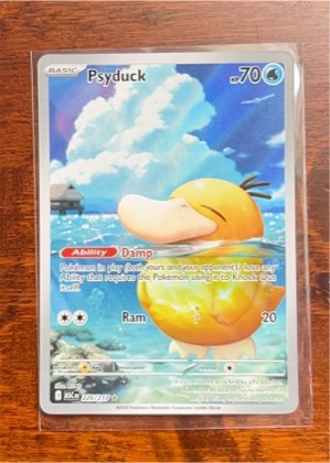 Psyduck graded 8