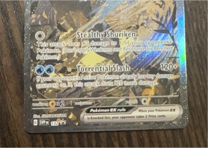 Greninja ex - 132 graded 8