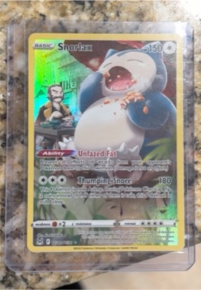 Snorlax, graded 8.5