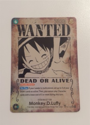 Monkey.D.Luffy, graded 9.5