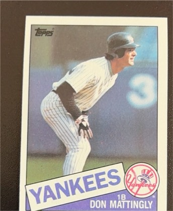 Don Mattingly, graded 7.5