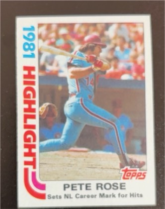 Pete Rose, graded 9.0