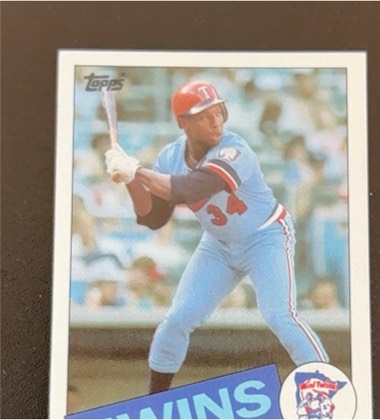 Kirby Puckett graded 8.5