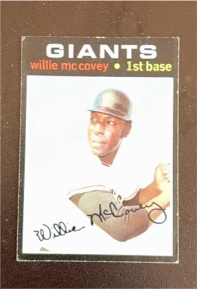 Willie McCovey, graded 5.0