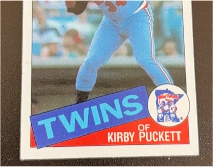Kirby Puckett, graded 8.5