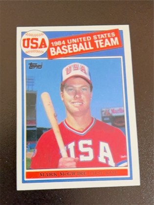 Mark McGwire graded 9