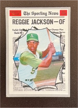 Reggie Jackson, graded 5.0