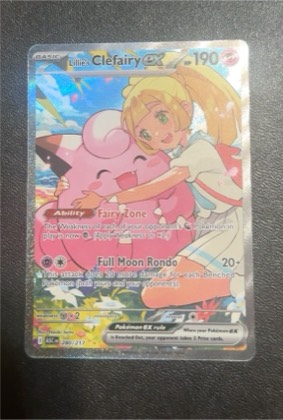 Lillie's Clefairy ex, graded 9.5