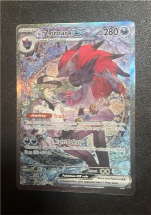 N's Zoroark ex, graded 9.5