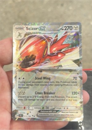 Scizor ex, graded 5.0
