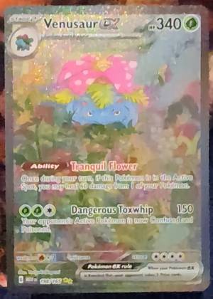 Venusaur ex, graded 8.5