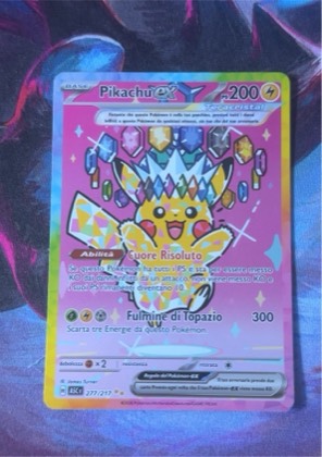 Pikachu ex, graded 10.0