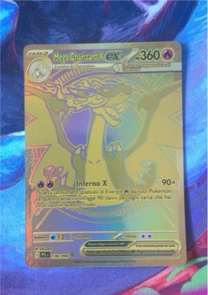 Mega Charizard X ex, graded 9.0