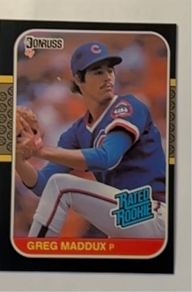 Greg Maddux, graded 8.5