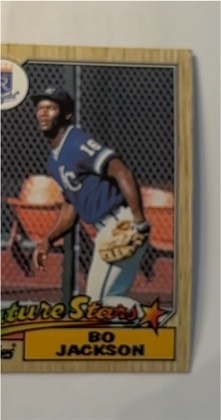 Bo Jackson graded 8.5