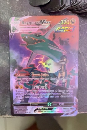 Rayquaza VMAX graded 8