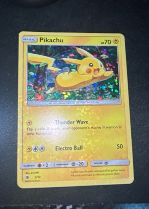 Pikachu, graded 8.0
