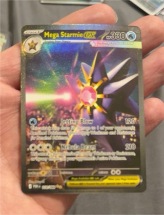 Mega Starmie EX, graded 6.0
