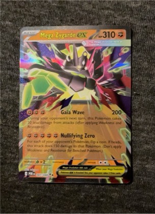 Mega Zygarde EX, graded 8.5