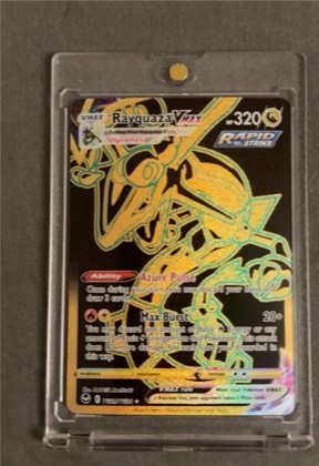 Rayquaza VMAX, graded 9.0
