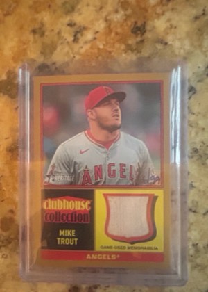 Mike Trout, graded 9.0