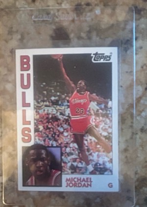 Michael Jordan, graded 8.5